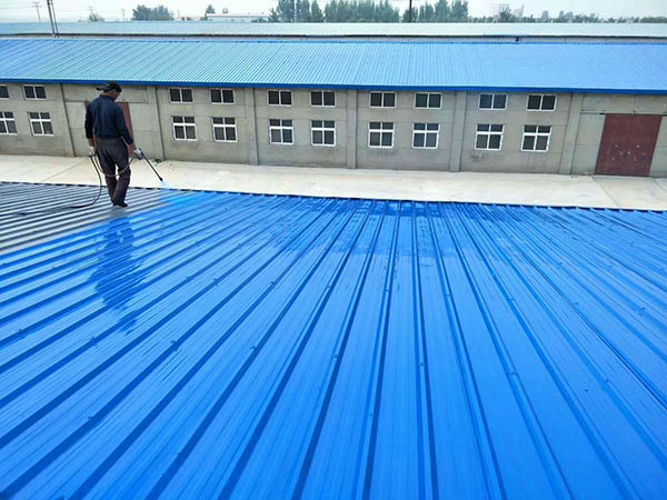 个旧 彩钢瓦喷漆翻新工业厂房、仓库